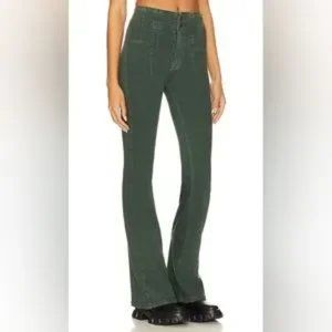 We The Free Green Boot Cut Pants
